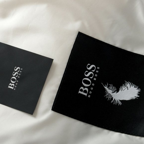 Hugo Boss Men's "Desio" Blue Down Parka Jacket - Picture 9 of 9